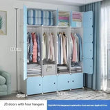 Armoire de Rangement Nordique, Placard à Vêtements, Cloisons T1, Service de Chambre à Coucher, Meubles Uniques