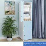 Armoire de Rangement Nordique, Placard à Vêtements, Cloisons T1, Service de Chambre à Coucher, Meubles Uniques