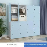 Armoire de Rangement Nordique, Placard à Vêtements, Cloisons T1, Service de Chambre à Coucher, Meubles Uniques