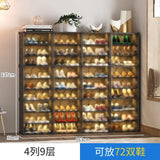 Armoire de rangement pour chaussures domestique T1, étagère multicouche durable, entrée dans la porte contre le mur, meuble de bain