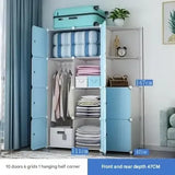 Armoire de Rangement Nordique, Placard à Vêtements, Cloisons T1, Service de Chambre à Coucher, Meubles Uniques
