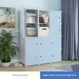 Armoire de Rangement Nordique, Placard à Vêtements, Cloisons T1, Service de Chambre à Coucher, Meubles Uniques