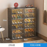 Armoire de rangement pour chaussures domestique T1, étagère multicouche durable, entrée dans la porte contre le mur, meuble de bain