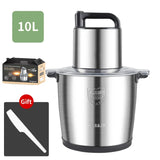 Hachoir à viande électrique en acier inoxydable, offre spéciale, prix d'usine, grand batteur d'igname fufu, 6L