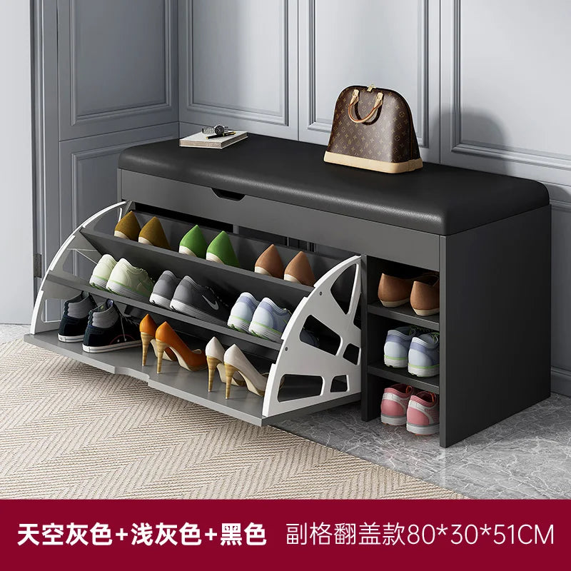 Armoires à chaussures distantes, support de salon, étagère de banc de couloir, armoires à chaussures de hall d'entrée, petite chambre, hall d'entrée, LQQ100YH