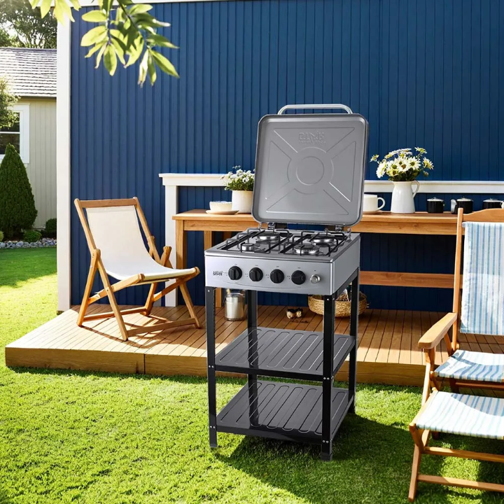 Cuisinière à 4 + Hachoir 6 en 1 offerte