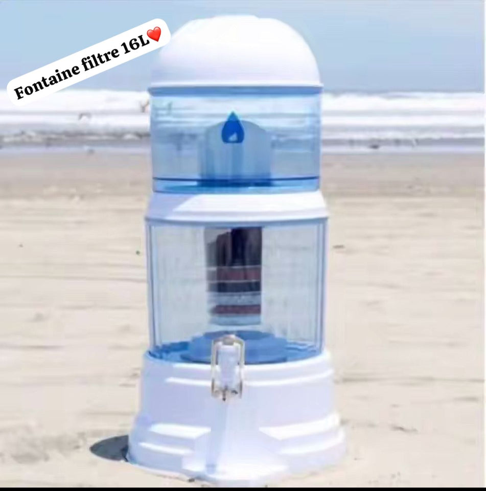 Fontaine filtre à eau 16 litres