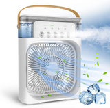 🌬️ Ventilateur Brumisateur Rechargeable – Fraîcheur Instantanée ! ❄️